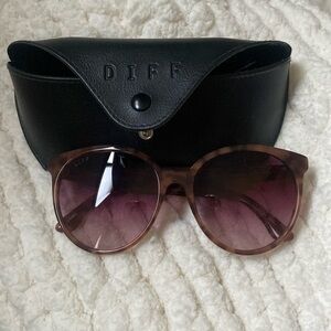 DIFF eyewear round sunglasses